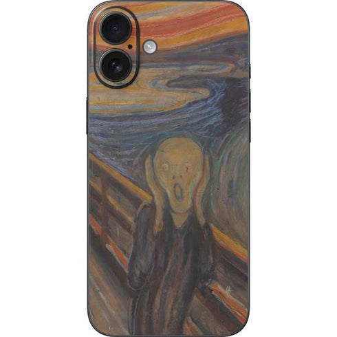 Edvard Munch The Scream iPhone 16 Plus Skin