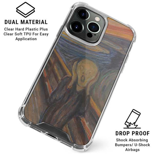 Edvard Munch The Scream iPhone 16 Pro Clear Case