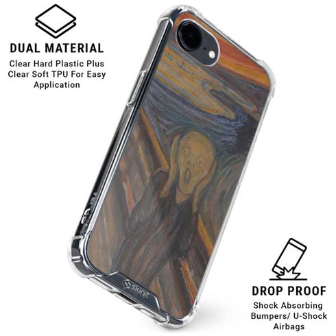 Edvard Munch The Scream iPhone 16e Clear Case