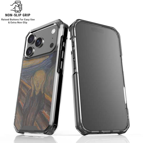 Edvard Munch The Scream iPhone 18 Pro Clear Case