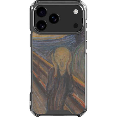 Edvard Munch The Scream iPhone 18 Pro Max Clear Case