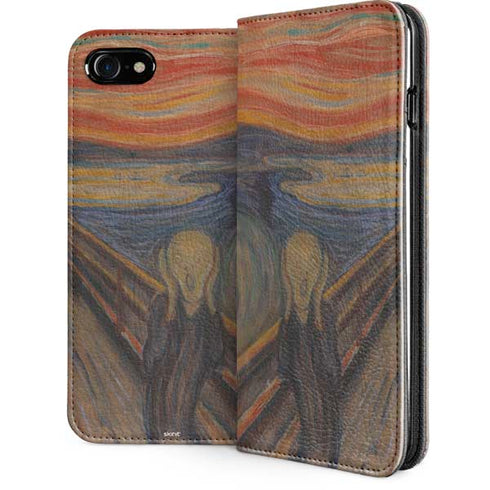Edvard Munch The Scream iPhone SE (2nd & 3rd Gen) Folio Case