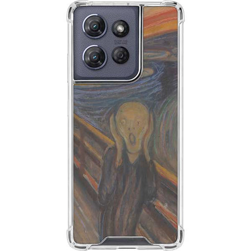 Edvard Munch The Scream Moto G 5G (2025) Clear Case