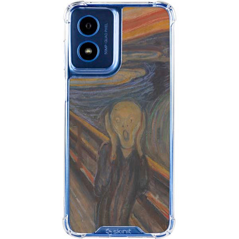 Edvard Munch The Scream Moto G 5G (2024) Clear Case