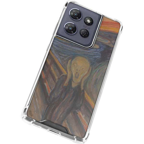 Edvard Munch The Scream Moto G Play 5G (2025) Clear Case