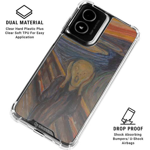 Edvard Munch The Scream Moto G Power 5G (2024) Clear Case