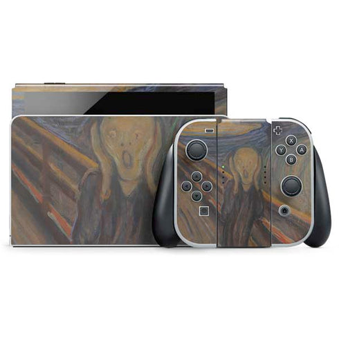 Edvard Munch The Scream Nintendo Skins