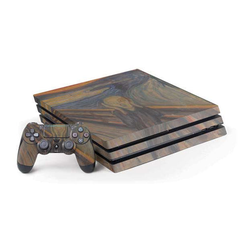 Edvard Munch The Scream PlayStation PS4 Skins