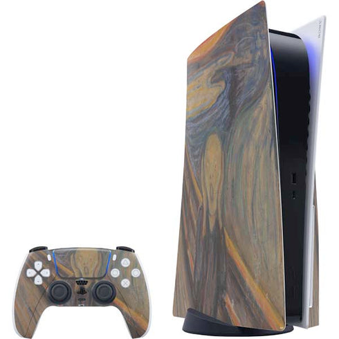 Edvard Munch The Scream PlayStation PS5 Skins