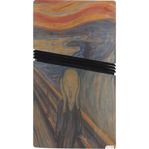 Edvard Munch The Scream PS5 Pro Bundle Skin