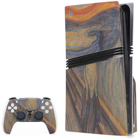 Edvard Munch The Scream PlayStation PS5 Skins