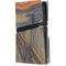 Edvard Munch The Scream PS5 Pro Disk Console Skin