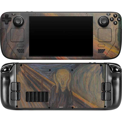 Edvard Munch The Scream Steam Deck Handheld Gaming Computer OLED Skin