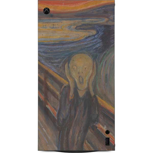 Edvard Munch The Scream XBox Series X Digital Edition Console Skin