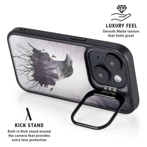 Alchemy The Seer iPhone 15 Kickstand Case