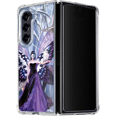 The Snow Queen by Ruth Thompson Galaxy Z Fold5 5G Clear Case