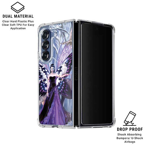 The Snow Queen by Ruth Thompson Galaxy Z Fold6 Clear Case