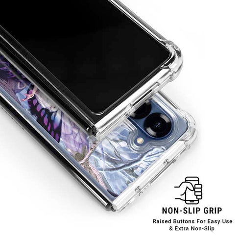 The Snow Queen by Ruth Thompson Galaxy Z Fold6 Clear Case
