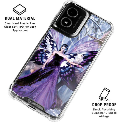 The Snow Queen by Ruth Thompson Moto G Power 5G (2024) Clear Case