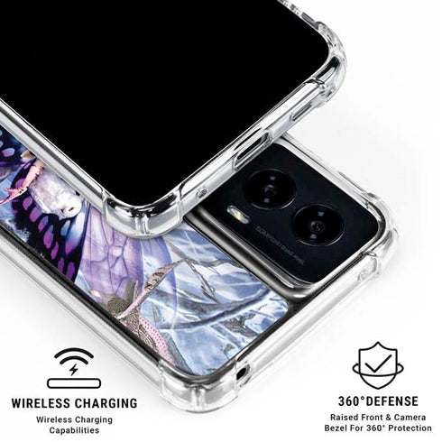 The Snow Queen by Ruth Thompson Moto G Power 5G (2024) Clear Case