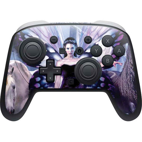The Snow Queen by Ruth Thompson Nintendo Switch 2 (2025) Pro Controller Skin