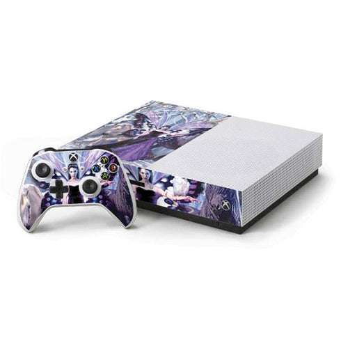 The Snow Queen by Ruth Thompson Xbox One S Console and Controller Bundle Skin