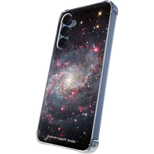 The Triangulum Galaxy Galaxy A55 5G Clear Case