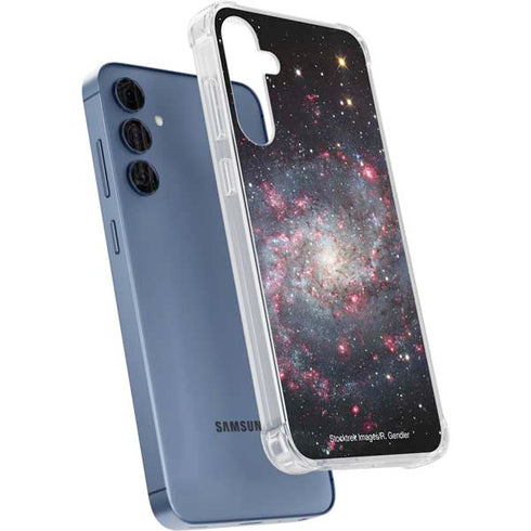 The Triangulum Galaxy Galaxy A55 5G Clear Case