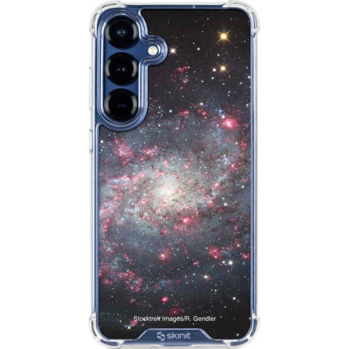 The Triangulum Galaxy Galaxy S25 Plus Clear Case