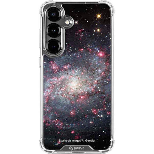 The Triangulum Galaxy Galaxy S26 Plus Clear Case