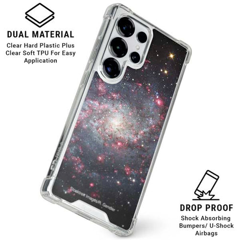 The Triangulum Galaxy Galaxy S26 Ultra Clear Case