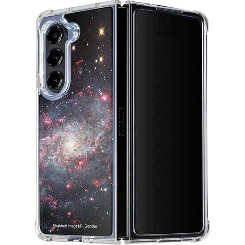 The Triangulum Galaxy Galaxy Z Fold5 5G Clear Case