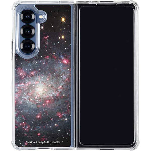 The Triangulum Galaxy Galaxy Z Fold6 Clear Case