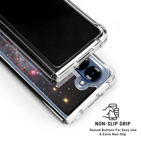 The Triangulum Galaxy Galaxy Z Fold6 Clear Case