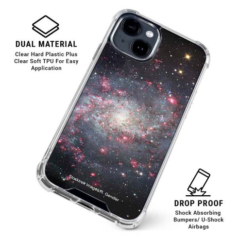 The Triangulum Galaxy iPhone 15 Clear Case