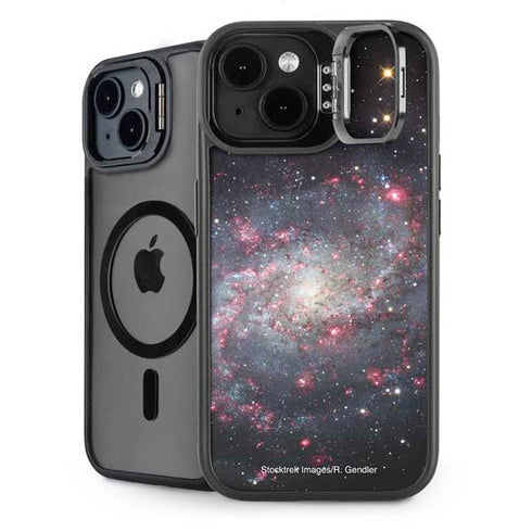 The Triangulum Galaxy iPhone 15 Plus Kickstand Case