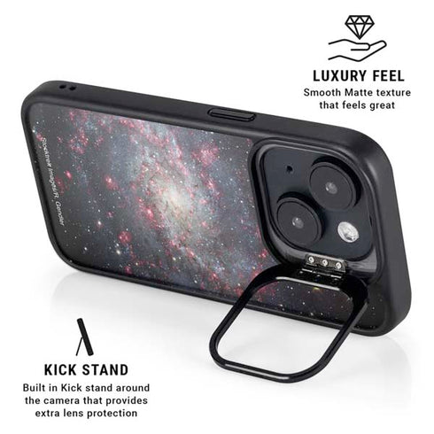 The Triangulum Galaxy iPhone 15 Plus Kickstand Case