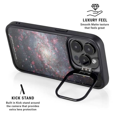 The Triangulum Galaxy iPhone 15 Pro Kickstand Case