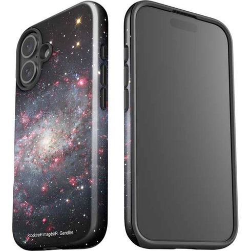The Triangulum Galaxy iPhone 16 Plus Impact Case