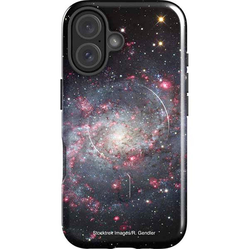The Triangulum Galaxy iPhone 16 Plus Magsafe Impact Case