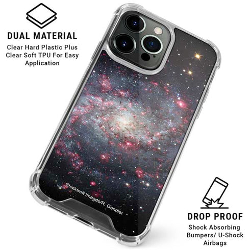 The Triangulum Galaxy iPhone 16 Pro Clear Case