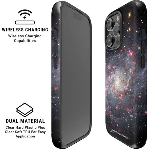The Triangulum Galaxy iPhone 16 Pro Magsafe Impact Case