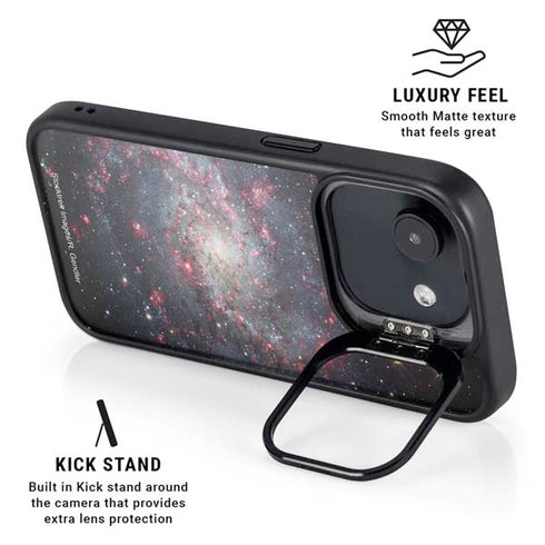 The Triangulum Galaxy iPhone 16e Kickstand Case