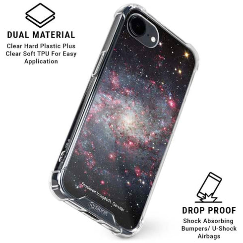 The Triangulum Galaxy iPhone 16e Clear Case