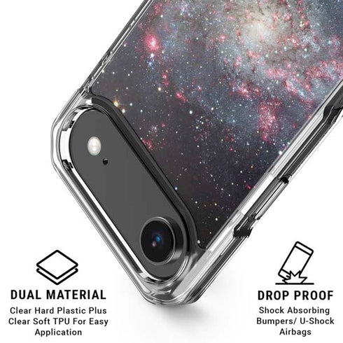 The Triangulum Galaxy iPhone 17 Air Clear Case
