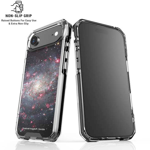 The Triangulum Galaxy iPhone 17 Air Clear Case