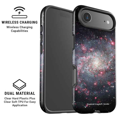 The Triangulum Galaxy iPhone 17 Air Magsafe Impact Case