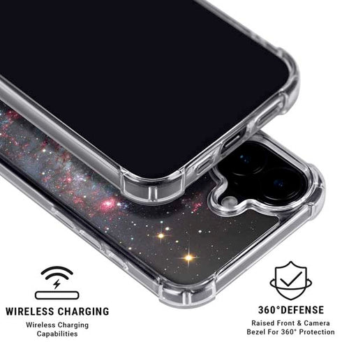 The Triangulum Galaxy iPhone 17 Clear Case