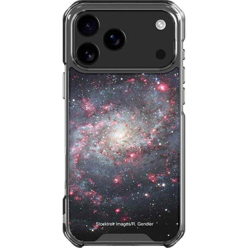 The Triangulum Galaxy iPhone 17 Pro Max Clear Case