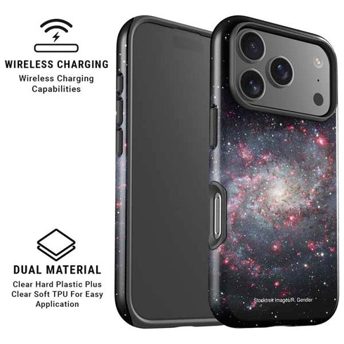 The Triangulum Galaxy iPhone 17 Pro Max Magsafe Impact Case